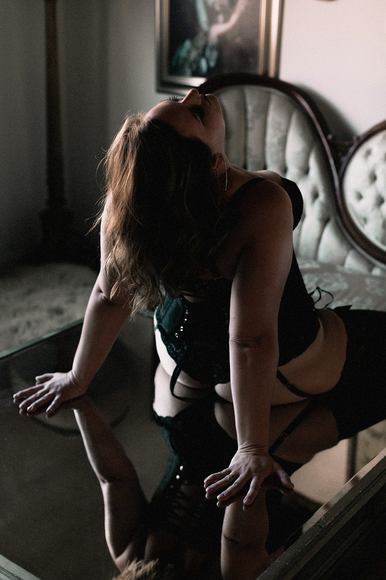 artistic and sensual boudoir photography by Bay area photographer Heather Elizabeth in Hayward California