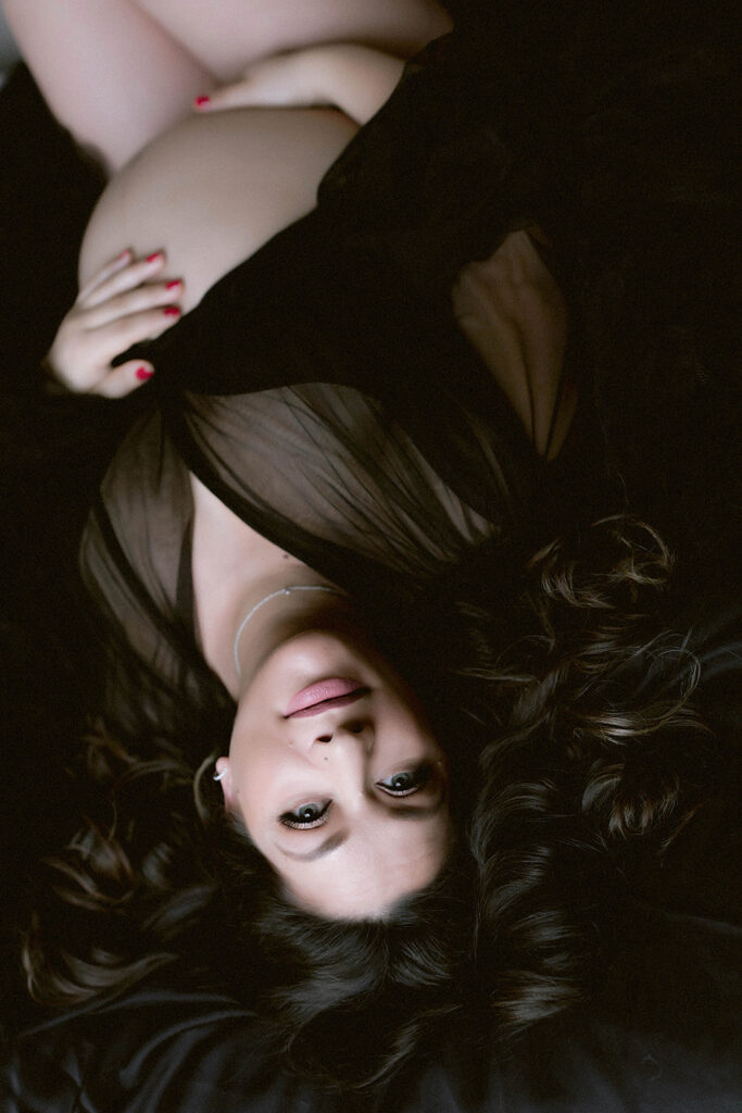 Bay Area maternity photographer capturing intimate pregnancy portraits in natural light
